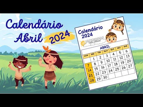 Calendário de Abril: Planeje Seu Mês com Eficiência