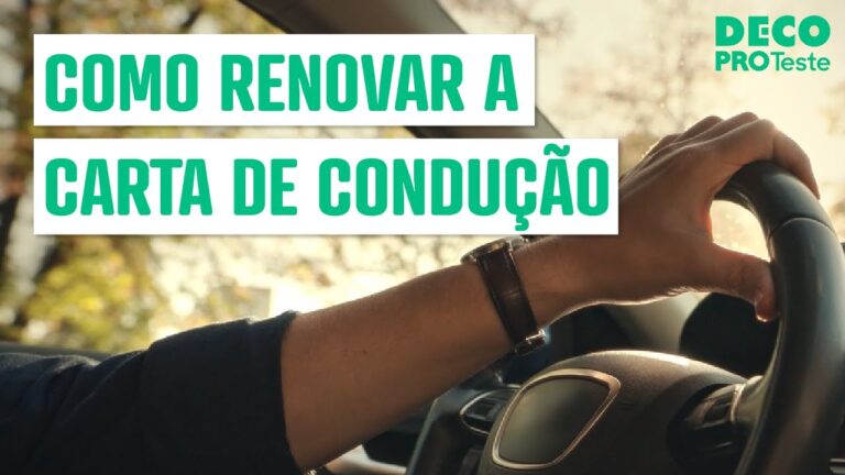 Renovação da Carta de Condução Online: Guia Prático