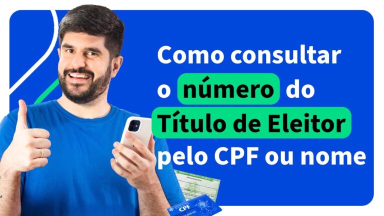 Como Consultar o Número de Eleitor pelo Nome