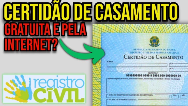 Consulta Online Gratuita de Certidão de Casamento