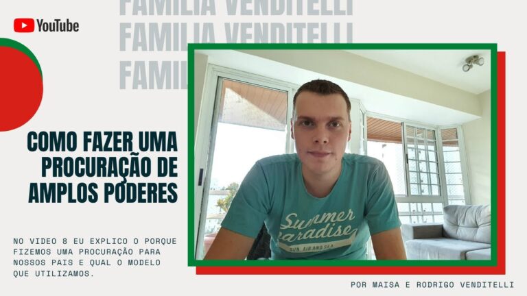 Minuta de Procuração Plenos Poderes para Assuntos Gerais em Portugal